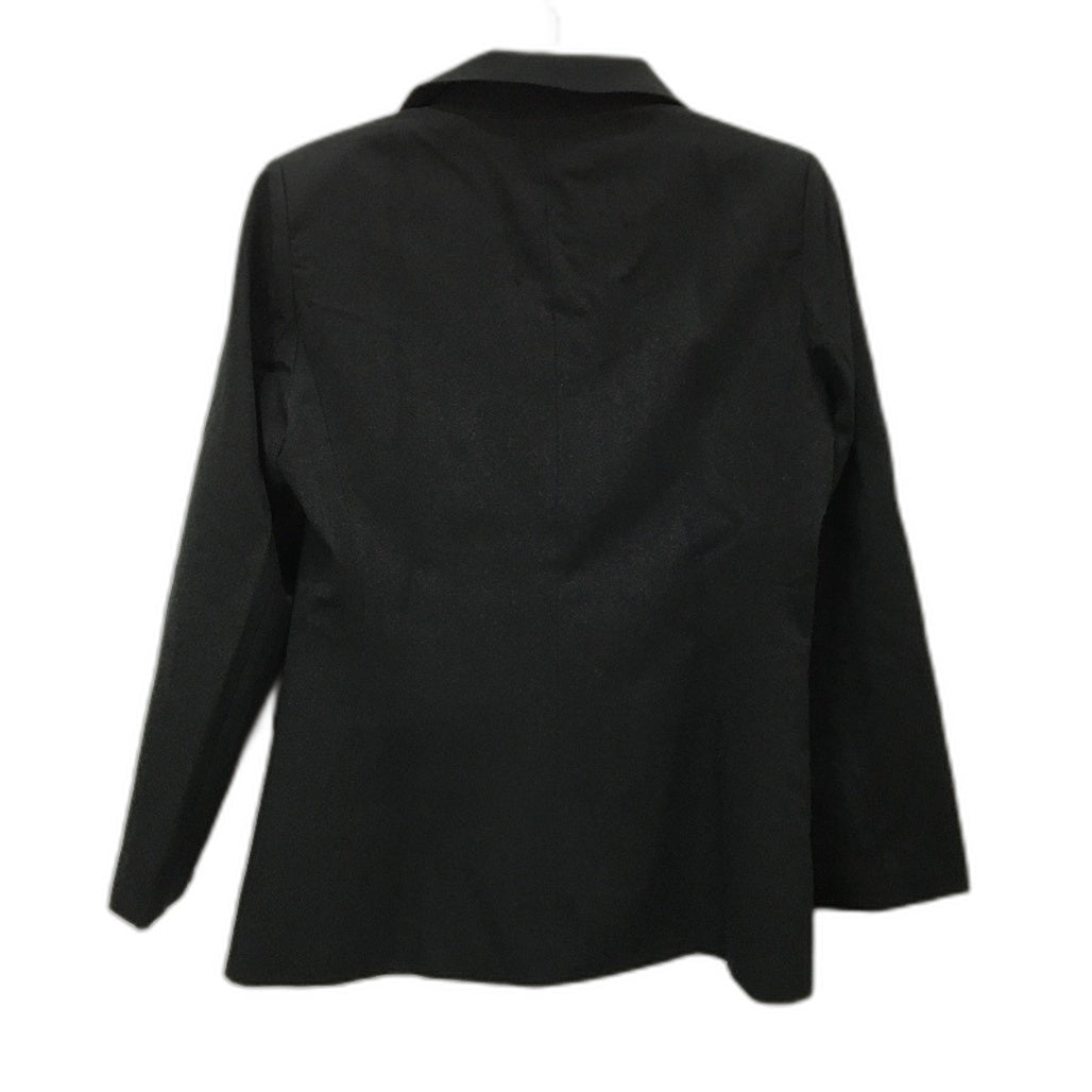 Cicy Bell Fully Lined Casual Blazer Jacket Single Button Womens Size M Black NEW