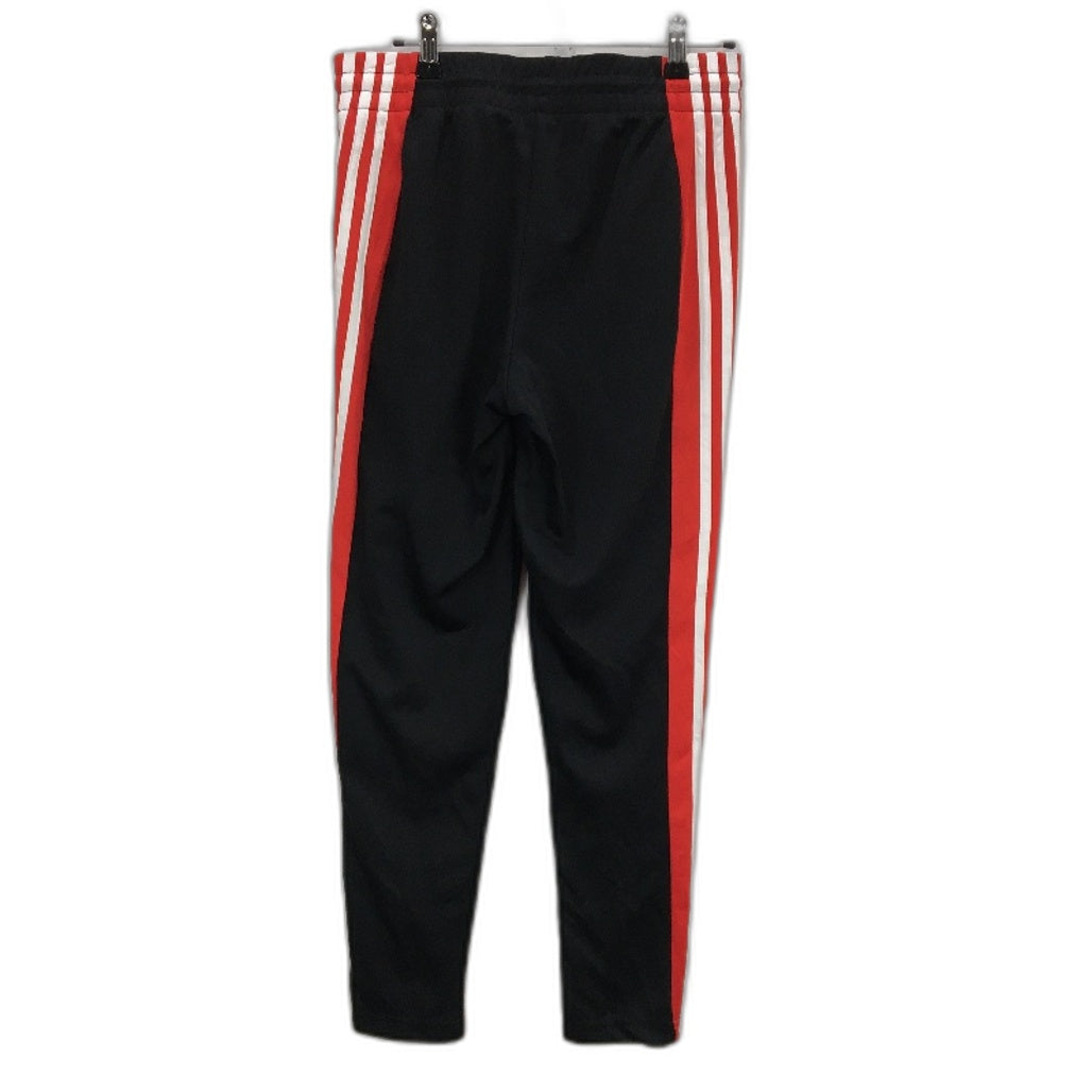 Adidas Primegreen 3 Stripes Black & Red Slim Sports Sweatpants Mens Size S