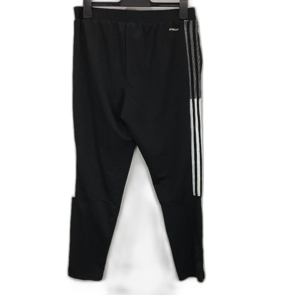 Adidas Primegreen B&W Classic 3 Stripes Sports Pants With Leg Zip Womens Size L