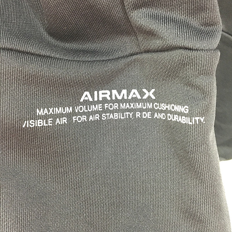 Nike Airmax Black Terry Lined Tracksuit Pants Sweatpants Joggers Mens Size L