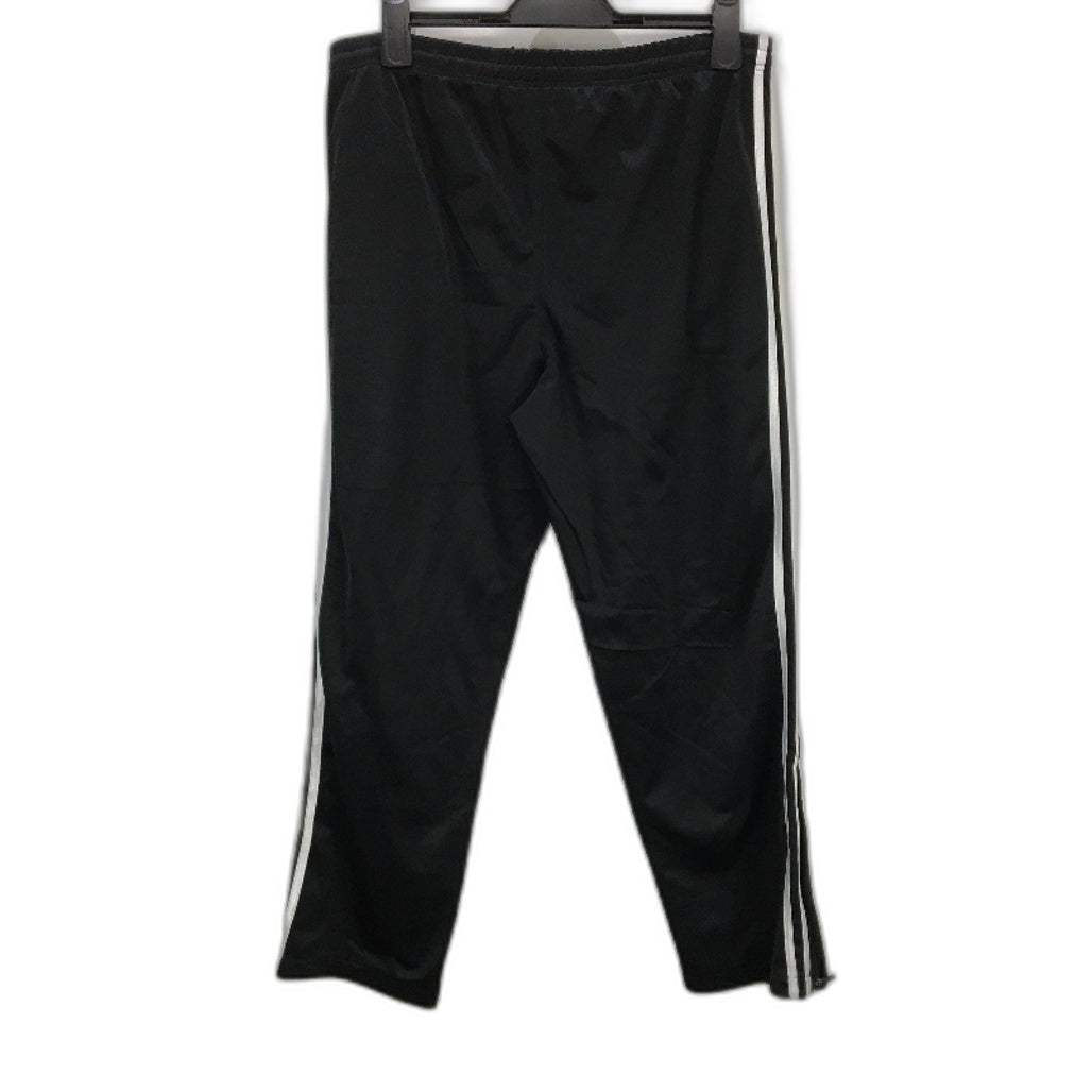 Puma B&W Fleece Lined Drawstring Sweatpants Joggers With Leg Zip Mens Size M