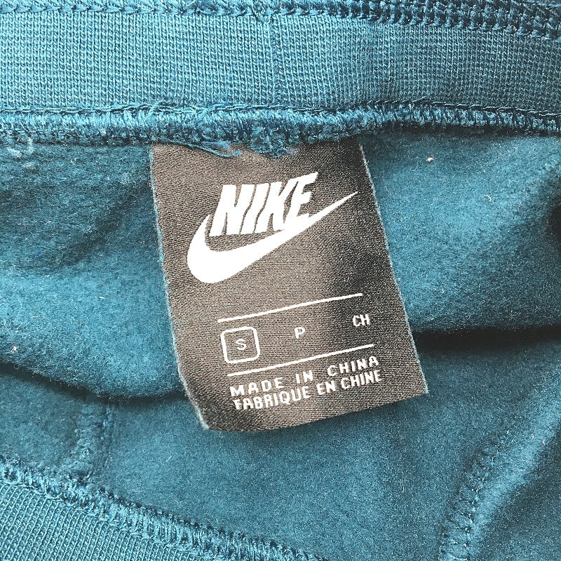 Nike Teal Tracksuit Pants Sweatpants Wide Elastic Waistband Womens Size S