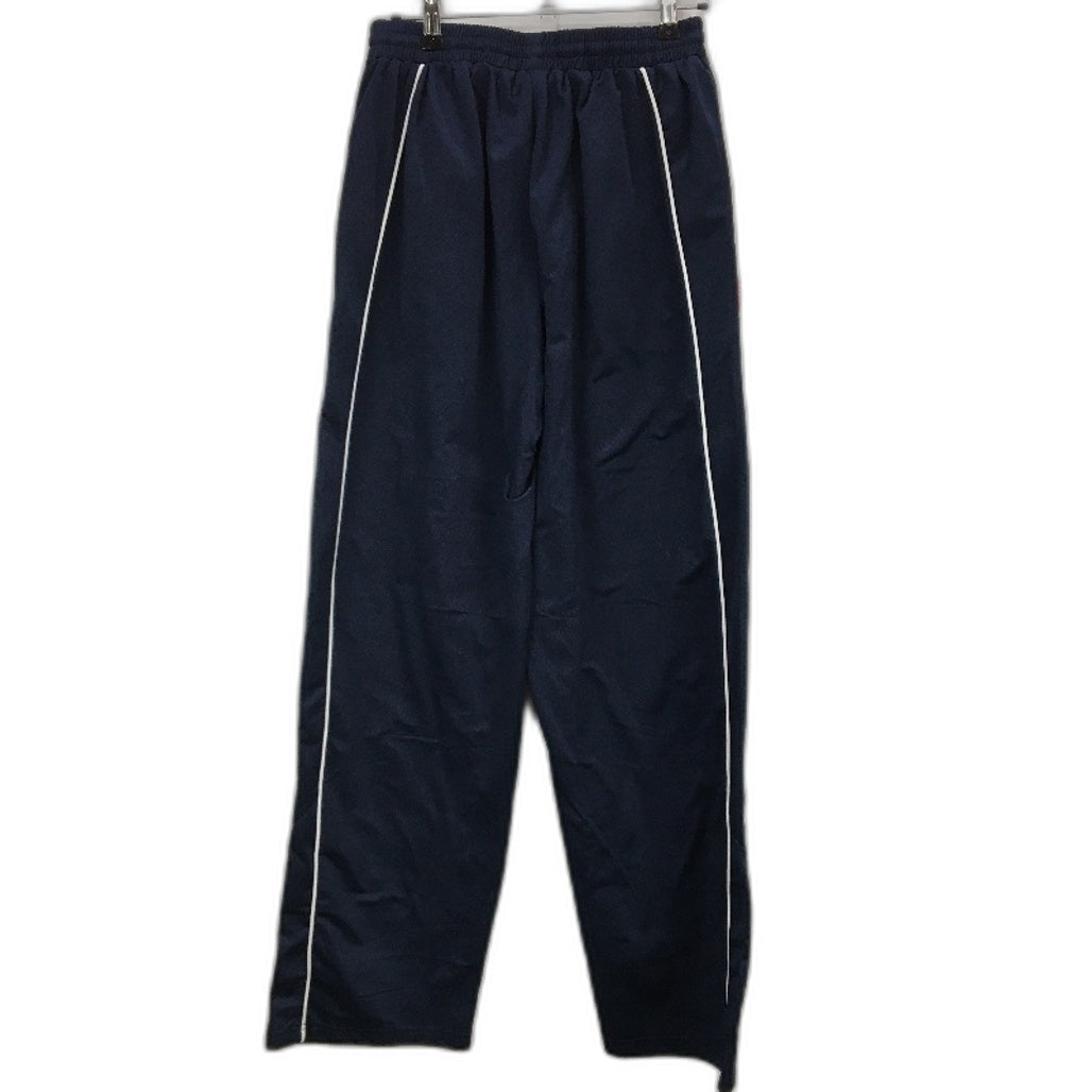 Puma Navy Warm Fleece Lined Sweatpants Joggers Elastic Waistband Mens Size M