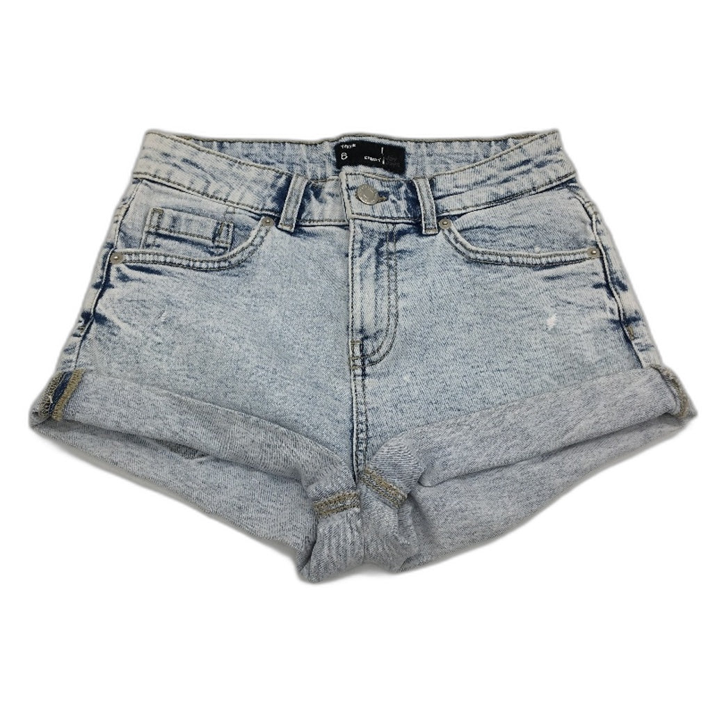 Jay Jays Trixie Mid Rise Cheeky Snow Wash Blue Shorts Ladies Size AU 6 NEW