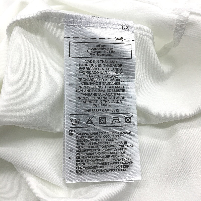 Adidas Badge of Sport White Extra Long Tech Tank Top Ladies Size XS NEW