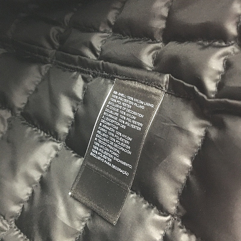 The North Face ThermoBall Eco Black Matte Windbreaker Jacket Mens Size Small NEW