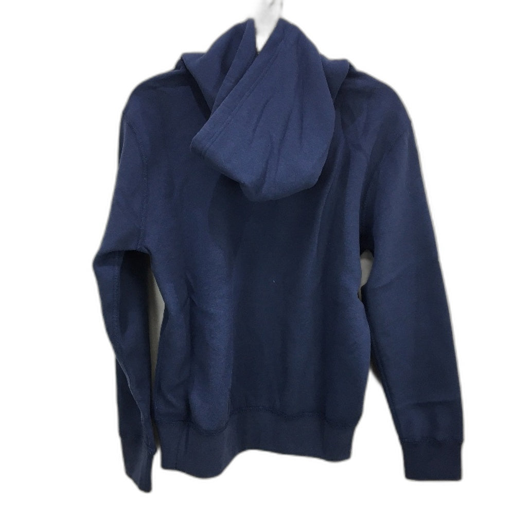 Ralph Lauren Polo Embroidered Logo Blue Pullover Hoodie Mens Size Small NEW