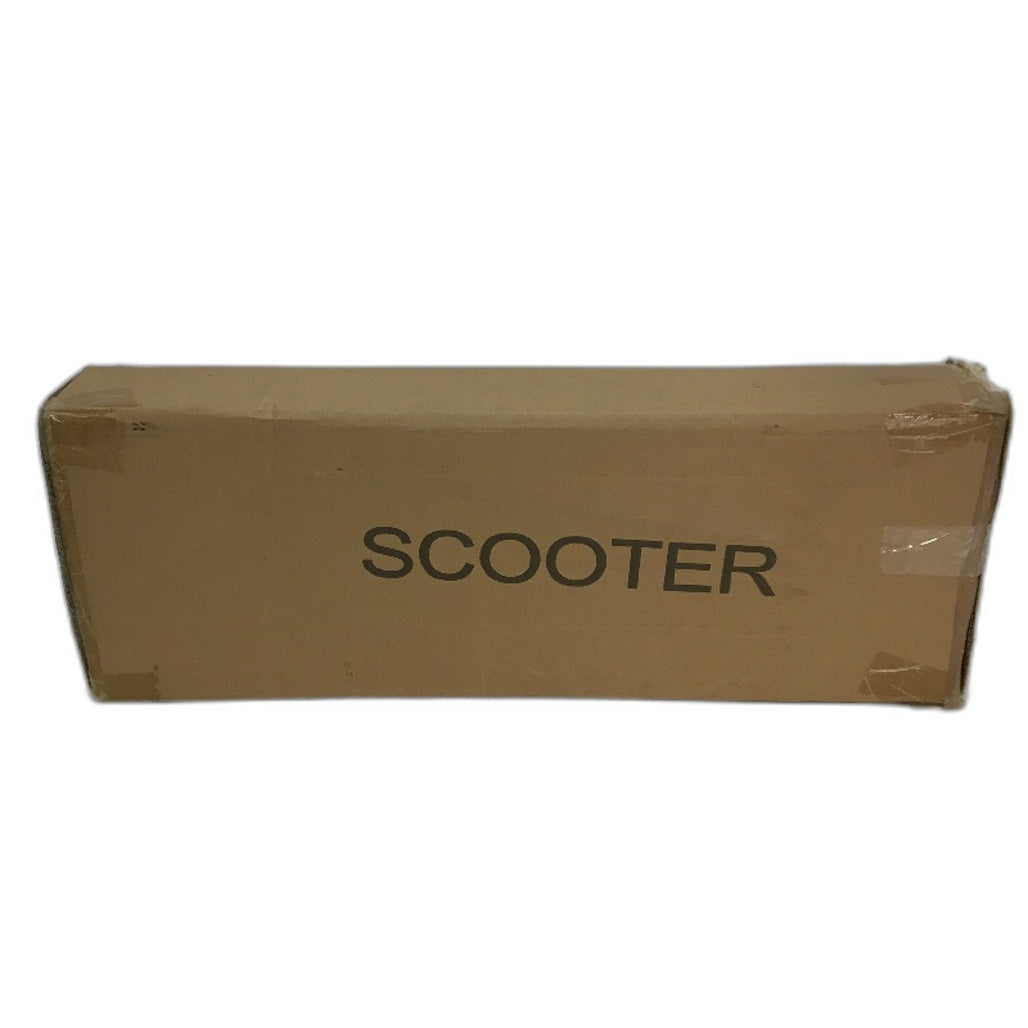 Monvelo White Adjustable Foldable Dual Large Wheels Scooter Ages 7+ DEMO