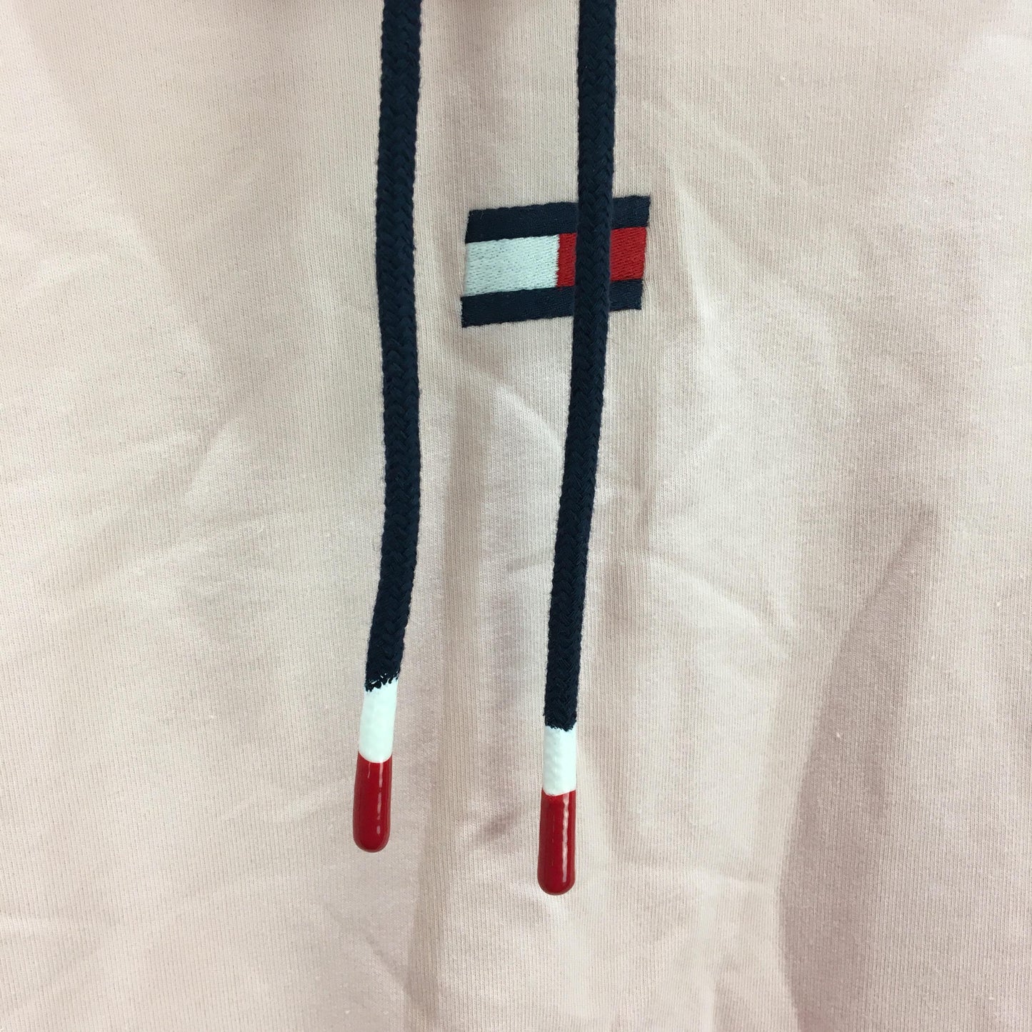 Tommy Hilfiger Sport Pink Cowl Neck Cotton Training Sweater Ladies Sz Small NEW