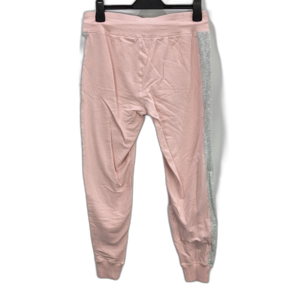 Tommy Hilfiger Sport Pink Cotton Terry Training Jogger Pants Ladies Sz Large NEW