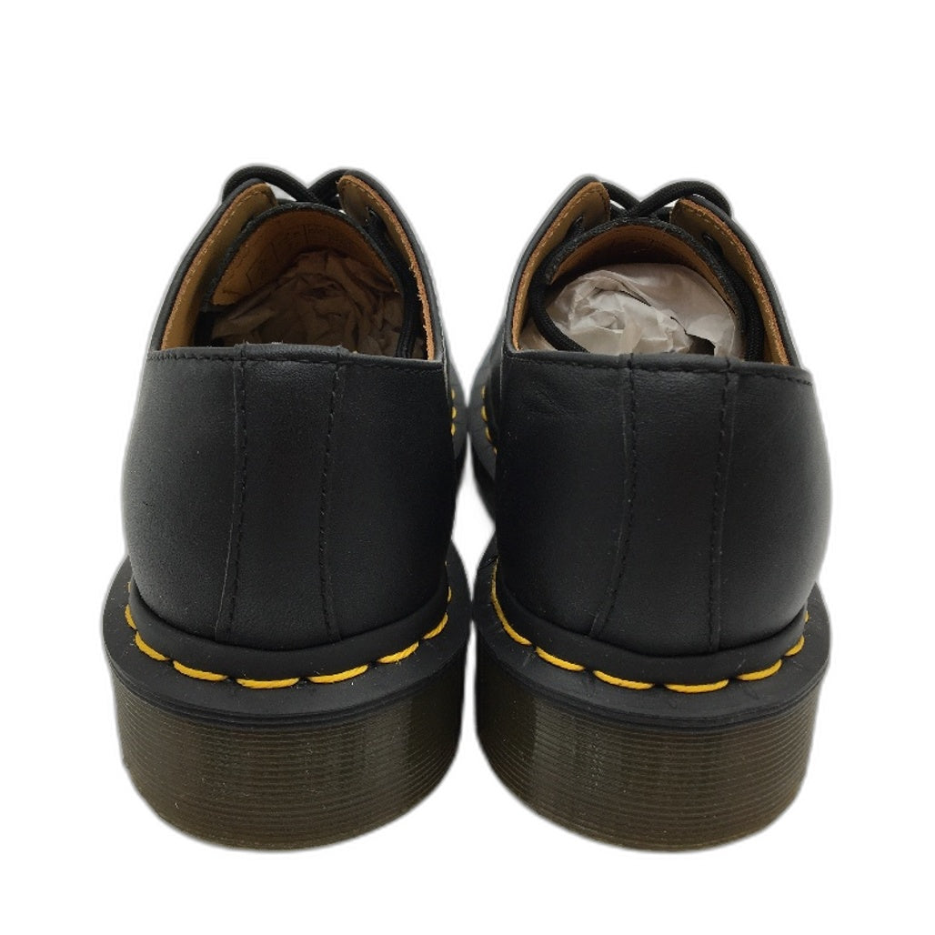 Dr Martins Nappa Standard Fit Black 3 Eye Shoe Unisex US Size M5 L4 EU 36 NEW