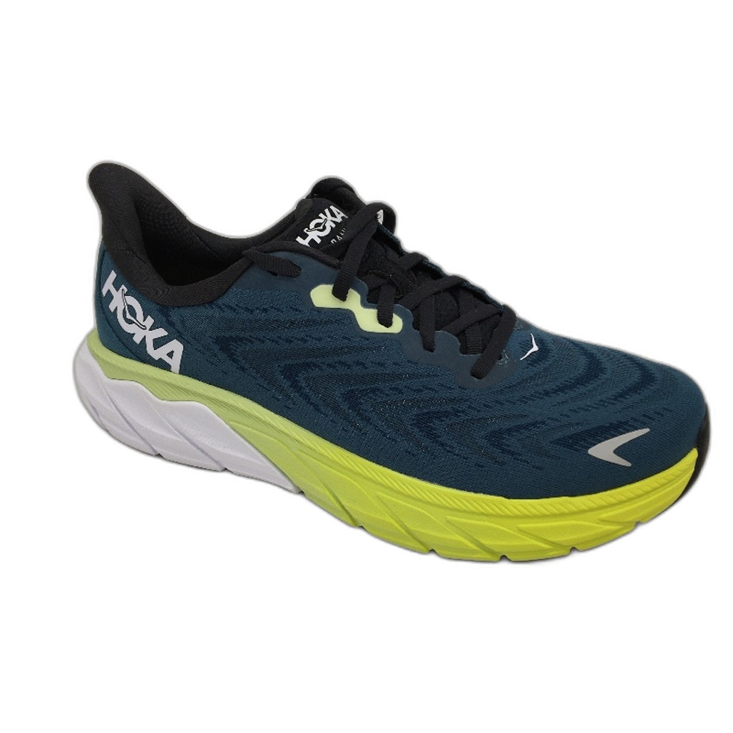 Hoka One One Meta Rocker Green Arahi 6 Sneaker Shoes Mens Size US 8D EU 41 NEW