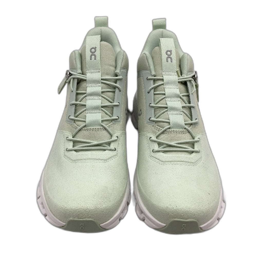 On Running Cloud Hi Mineral Green Running Sneaker Ladies Size US 7.5 EU 38.5 NEW