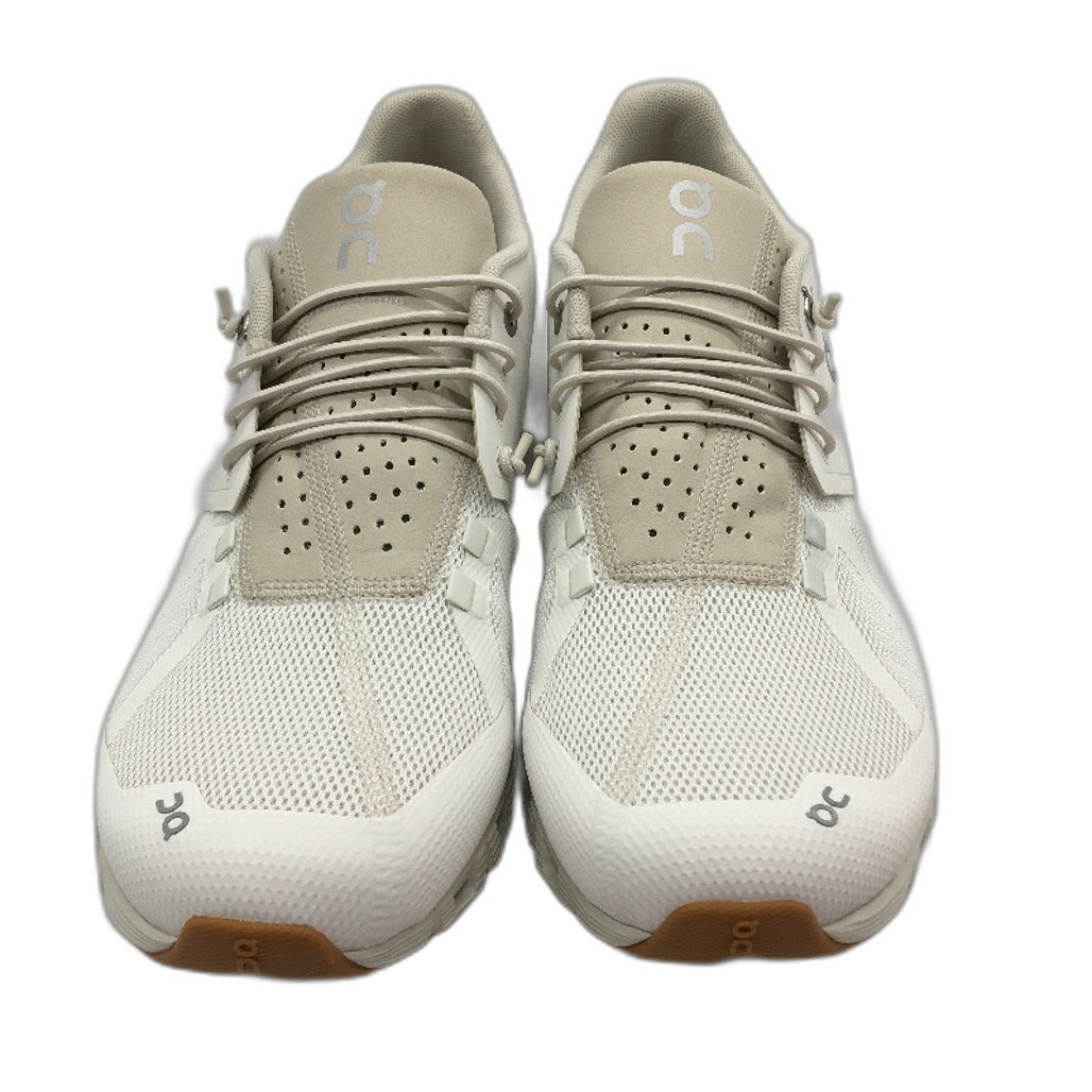 On Running Cloud White Sand Speedboard Construct Sneakers Mens US 10 EU 44 NEW