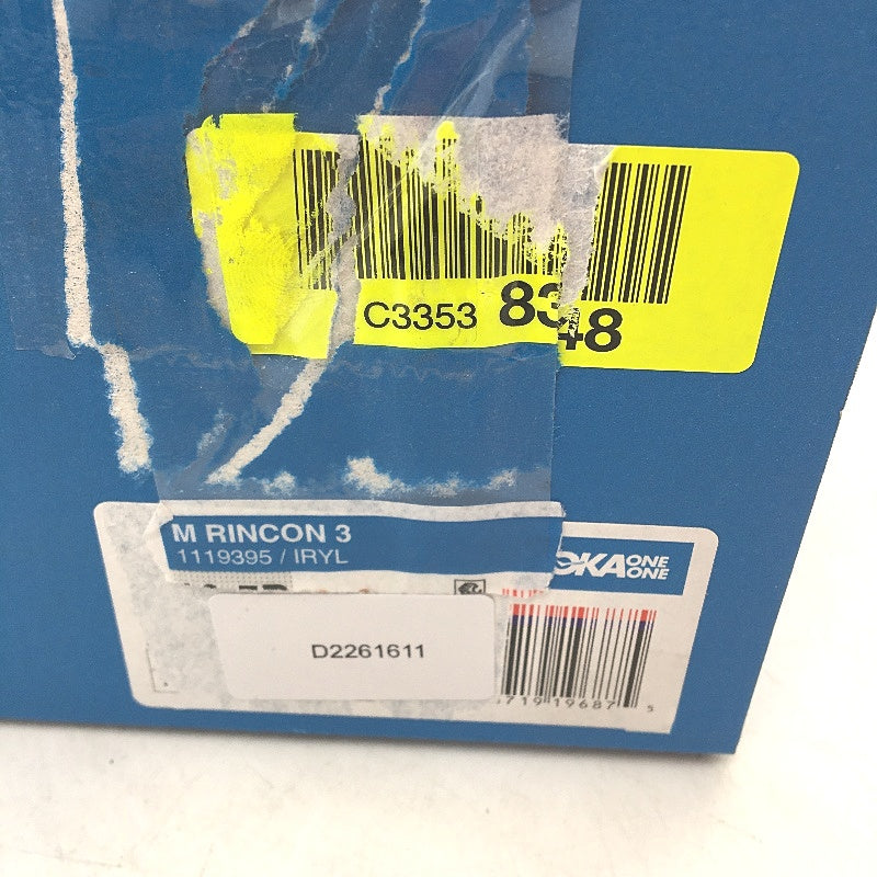 Hoka One One Yellow Orange Rincon 3 Sneaker Shoes Mens Size US 10.5 EU 44 NEW