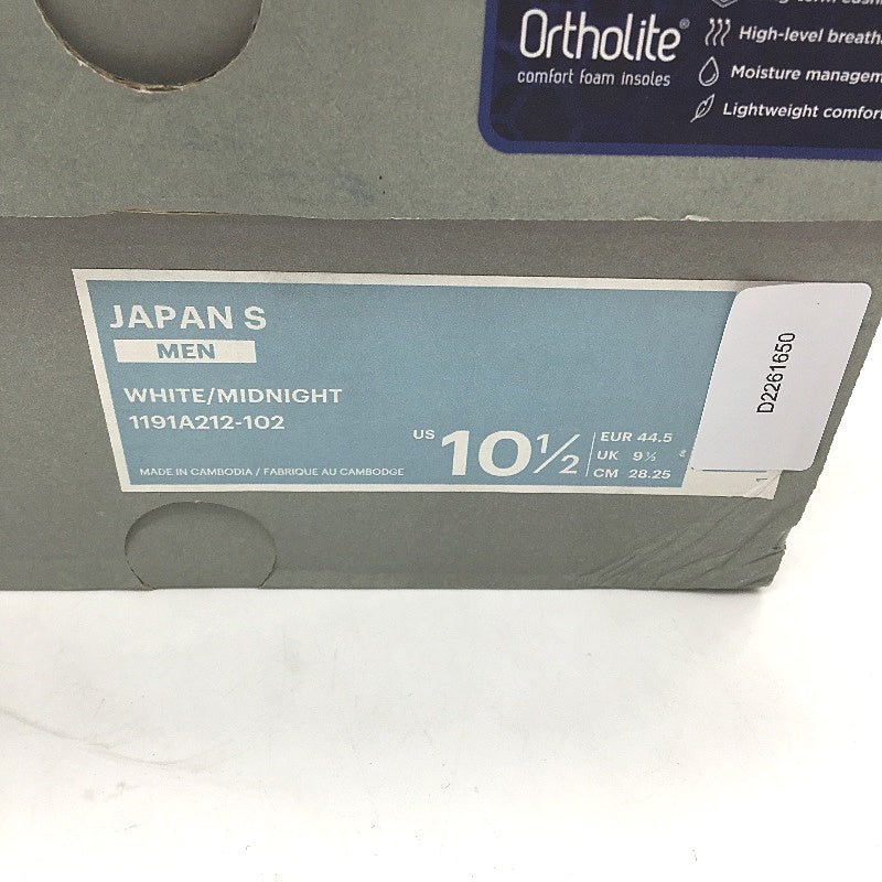 Asics Otholite Japans AsicsTiger Faux Leather Sneakers Mens US 10.5 EU 44.5 NEW