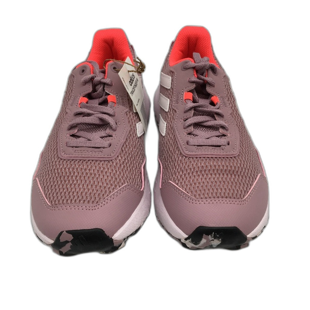 Adidas Dusky Pink & Neon Tracefinder Trail Running Sneakers Ladies US 7 EU38 NEW