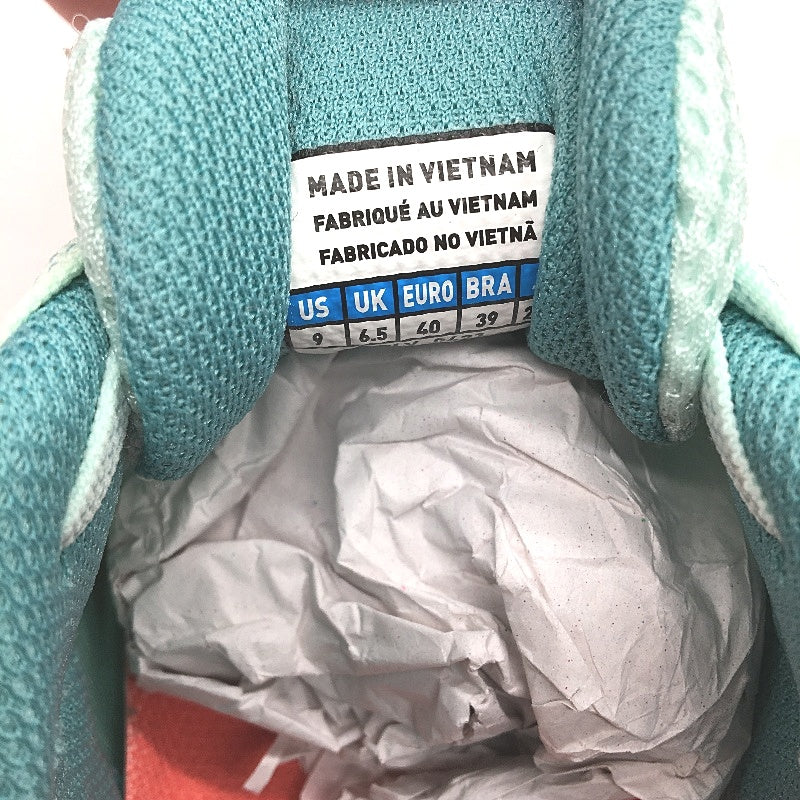 Mizuno Wave Revolt 2 Aqua & Neon Orange Running Course Sneakers Ladies US 9 NEW