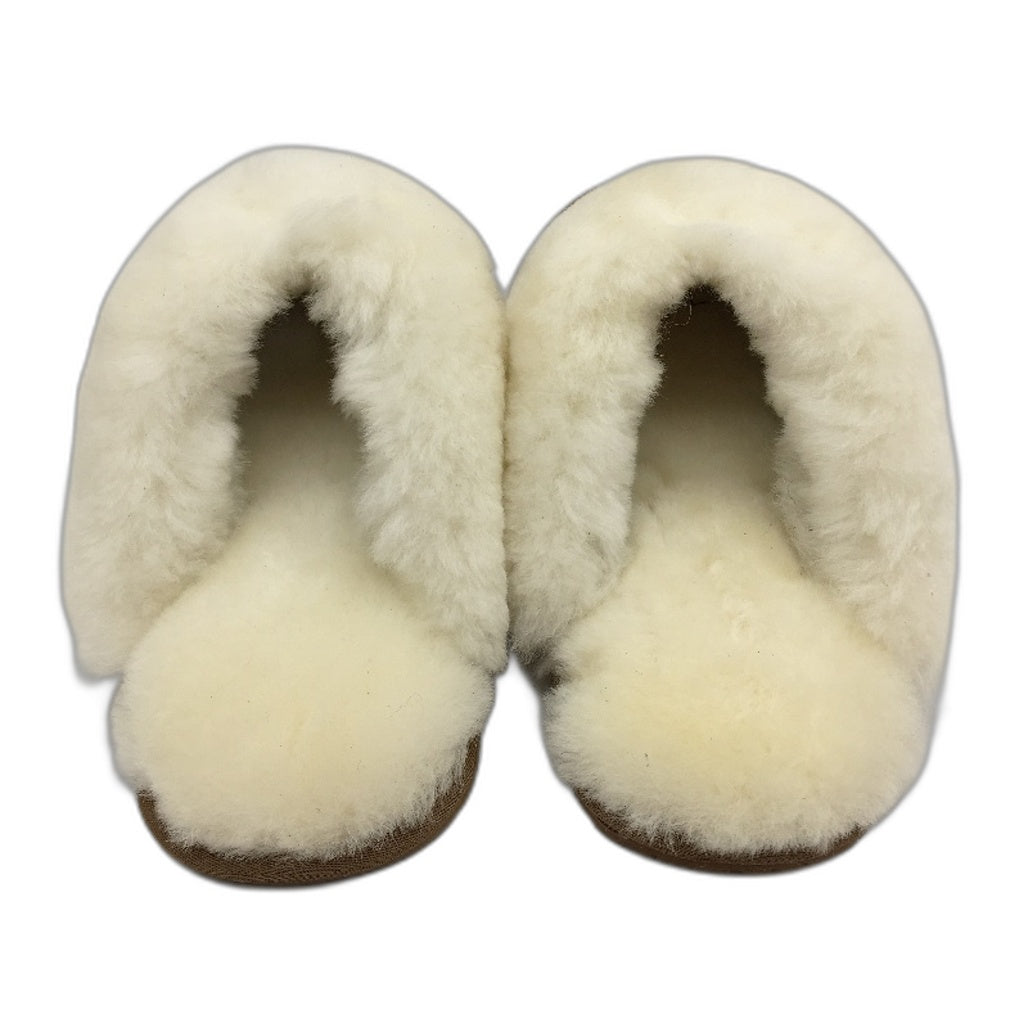 UGG Outback AUS Sheepskin Chestnut Tan Scuff Slippers Unisex US M8 L9 EU 41 NEW