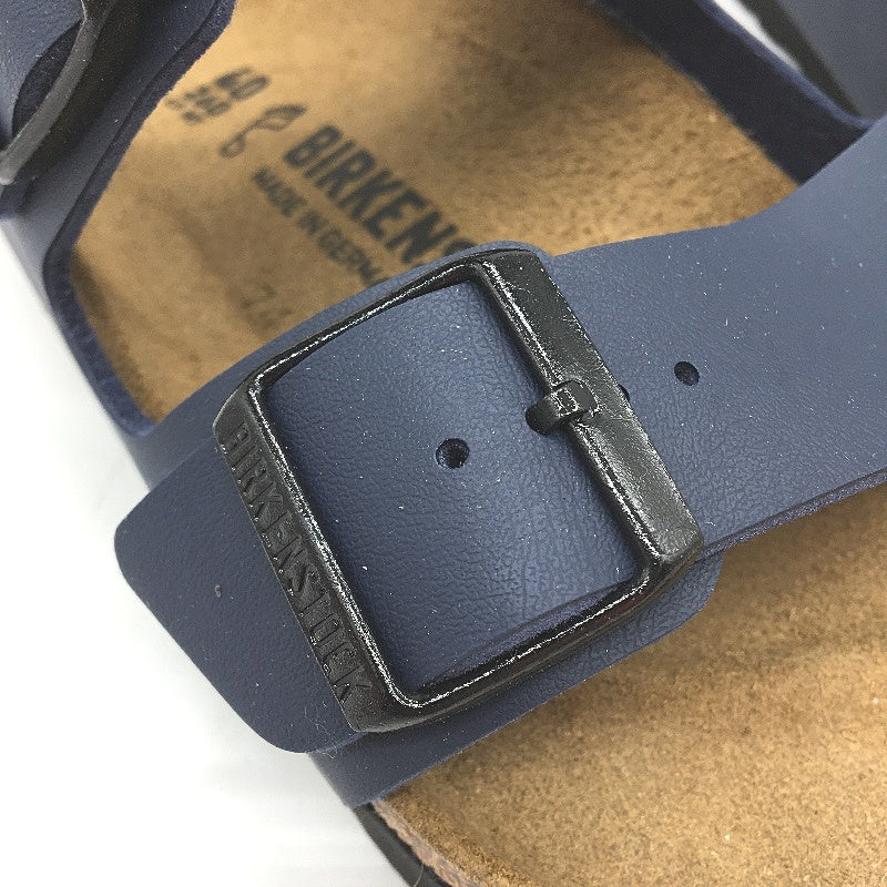 Birkenstock Classic Arizona Blue Regular Fit 2 Strap Slides Unisex 36 L5 M3 NEW
