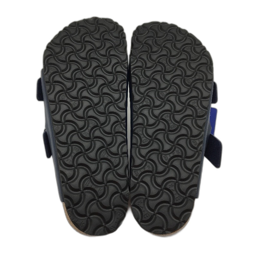 Birkenstock Classic Arizona Blue Regular Fit 2 Strap Slides Unisex 40 L9 M7 NEW