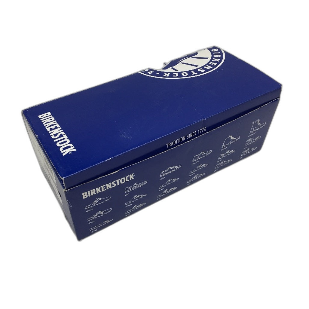 Birkenstock Arizona Waxy Brown Regular Fit Leather Slides EU38 US Size M5 L7 NEW