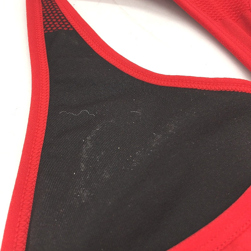 Tommy Hilfiger Sport Reversible Red Black Sports Bra Ladies Size XS NEW