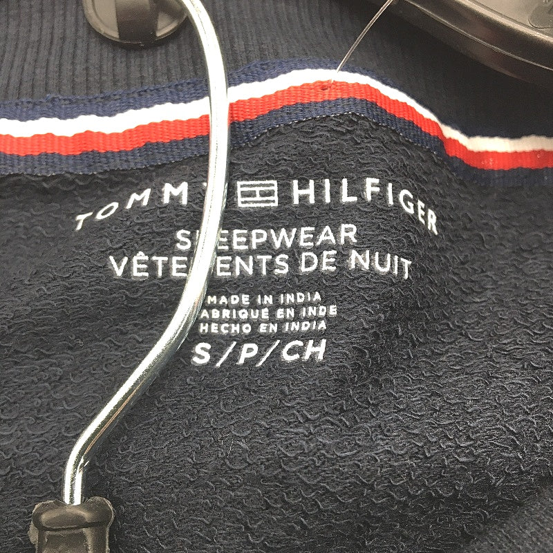 Tommy Hilfiger 2 Piece Logo Navy Blue Blazer Pyjama Set Ladies Size Small NEW