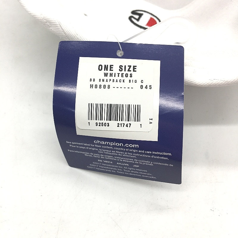 Champion 3 Pack Black White Blue Logo Snapback Baseball Cap Unisex One Size NEW