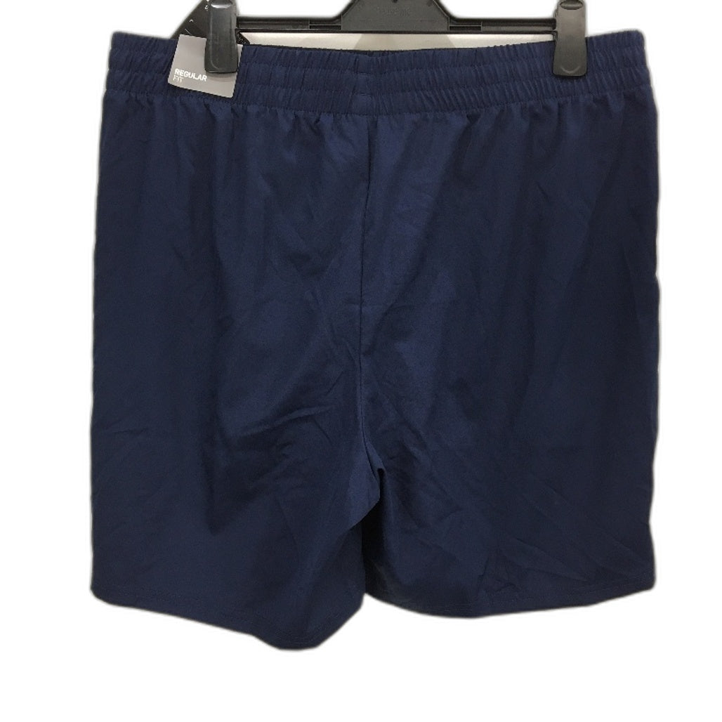 Puma Performance Woven 7 Inch Navy Blue Training Shorts Mens Size 2XL NEW