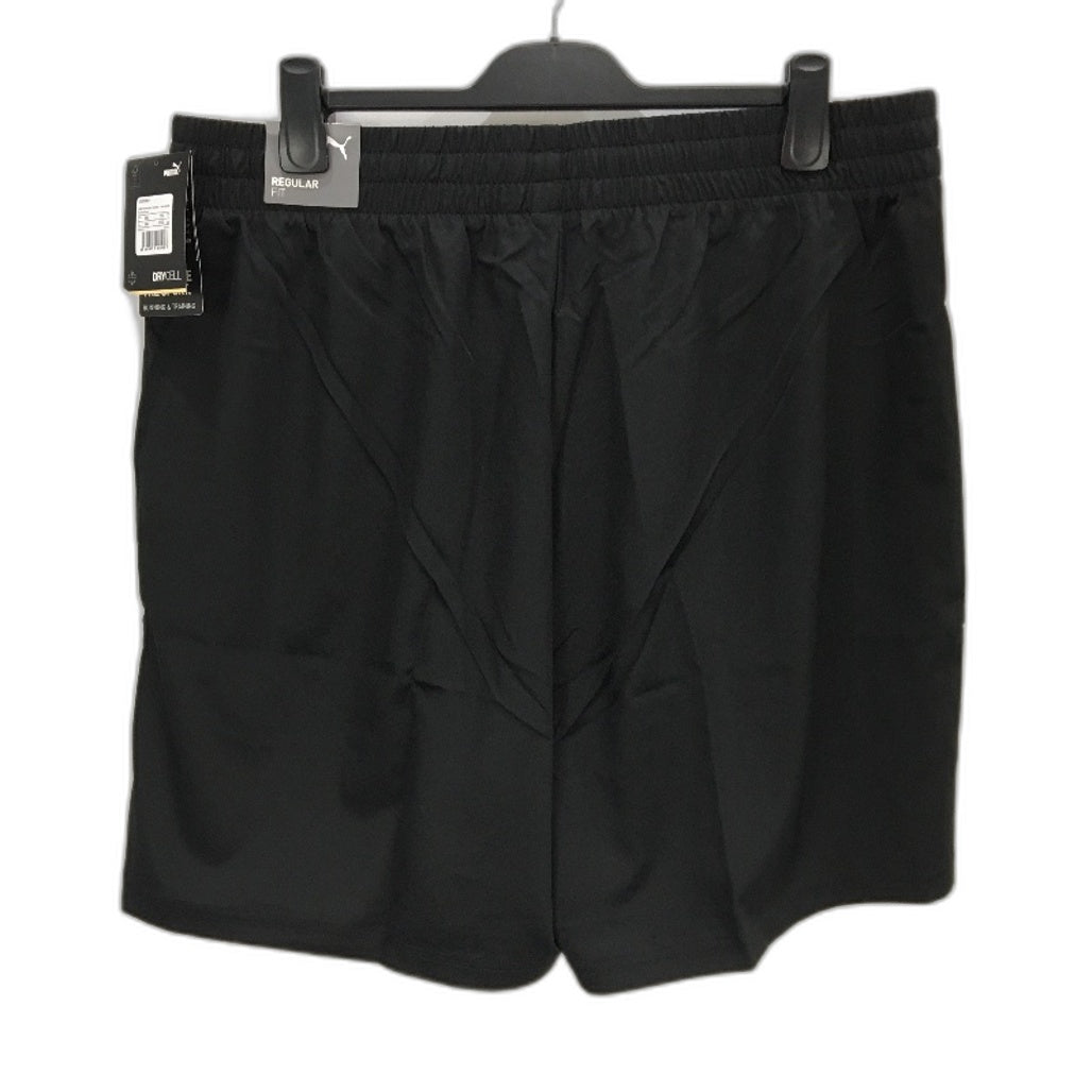 Puma Performance Woven 7 Inch Black Training Shorts Mens Size 2XL NEW