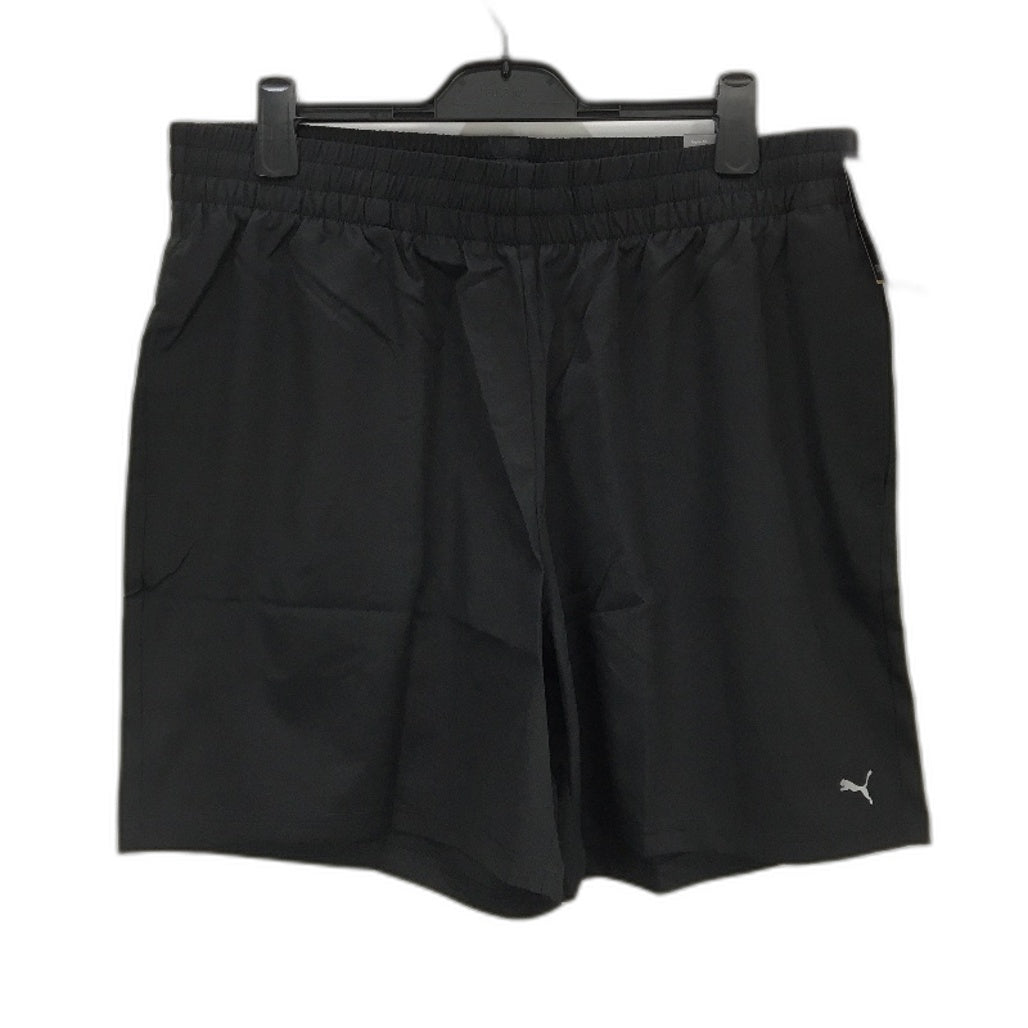 Puma Performance Woven 7 Inch Black Training Shorts Mens Size 2XL NEW