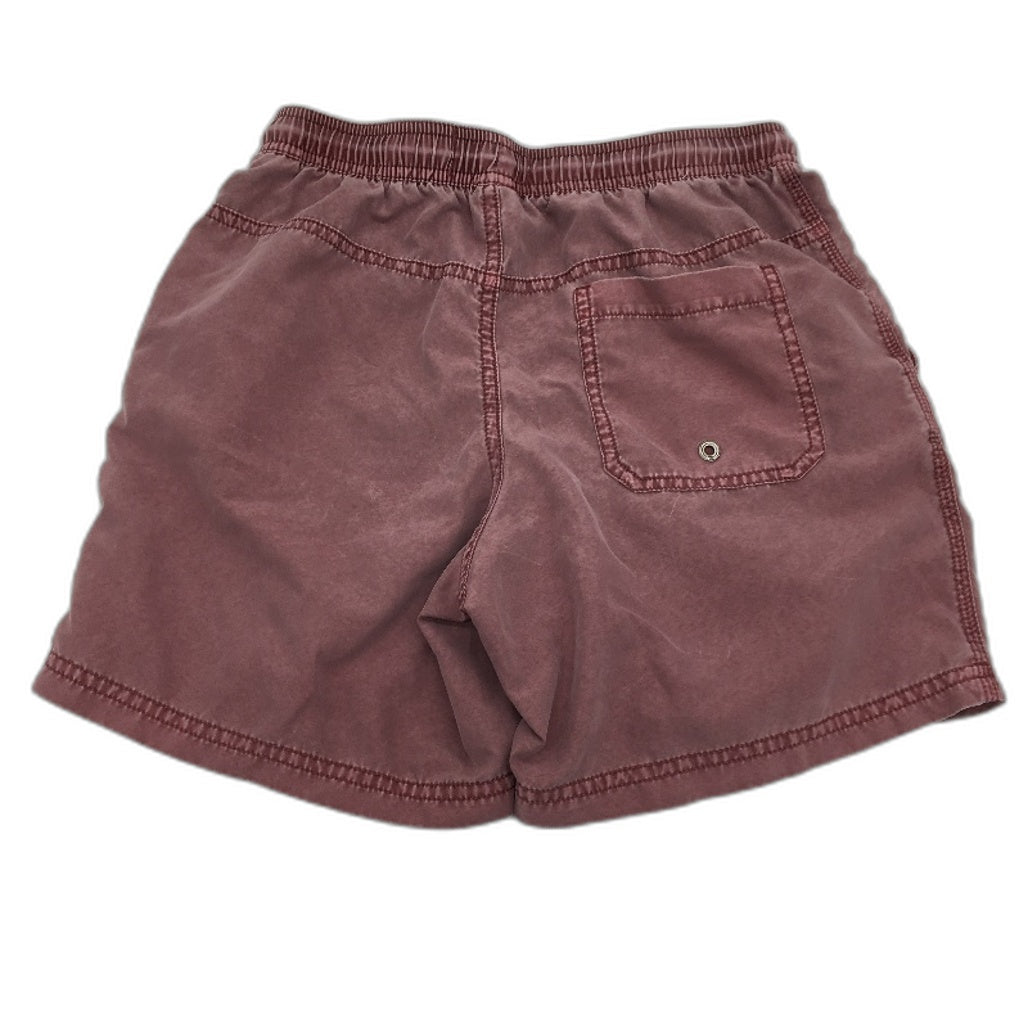 Billabong All Day Overdye Layback Vintage Style Red Boardshort Boys Size 10