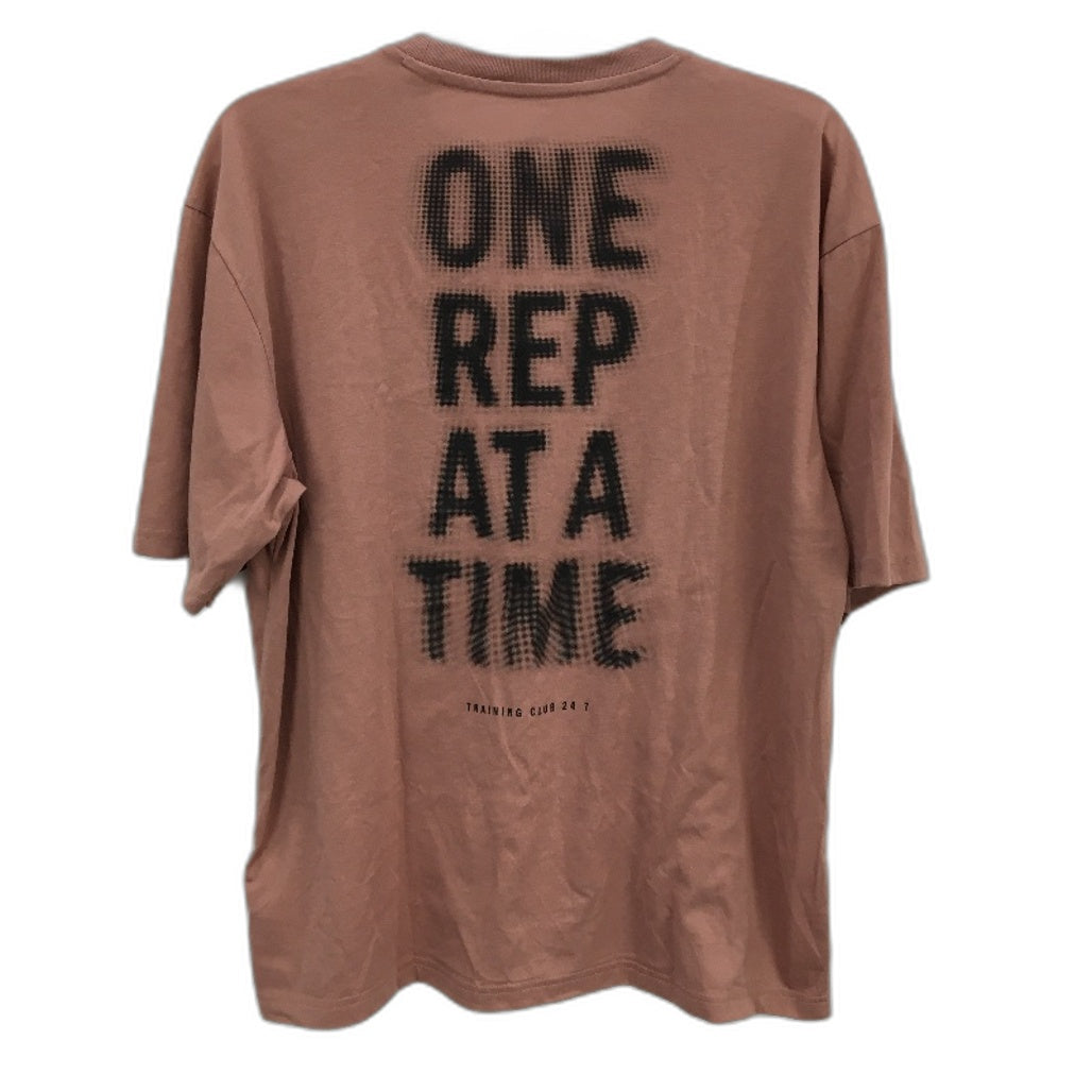 Nike ClimaCool Clay Brown Oversized Fit Basic Essentials T-Shirt Ladies Size XS