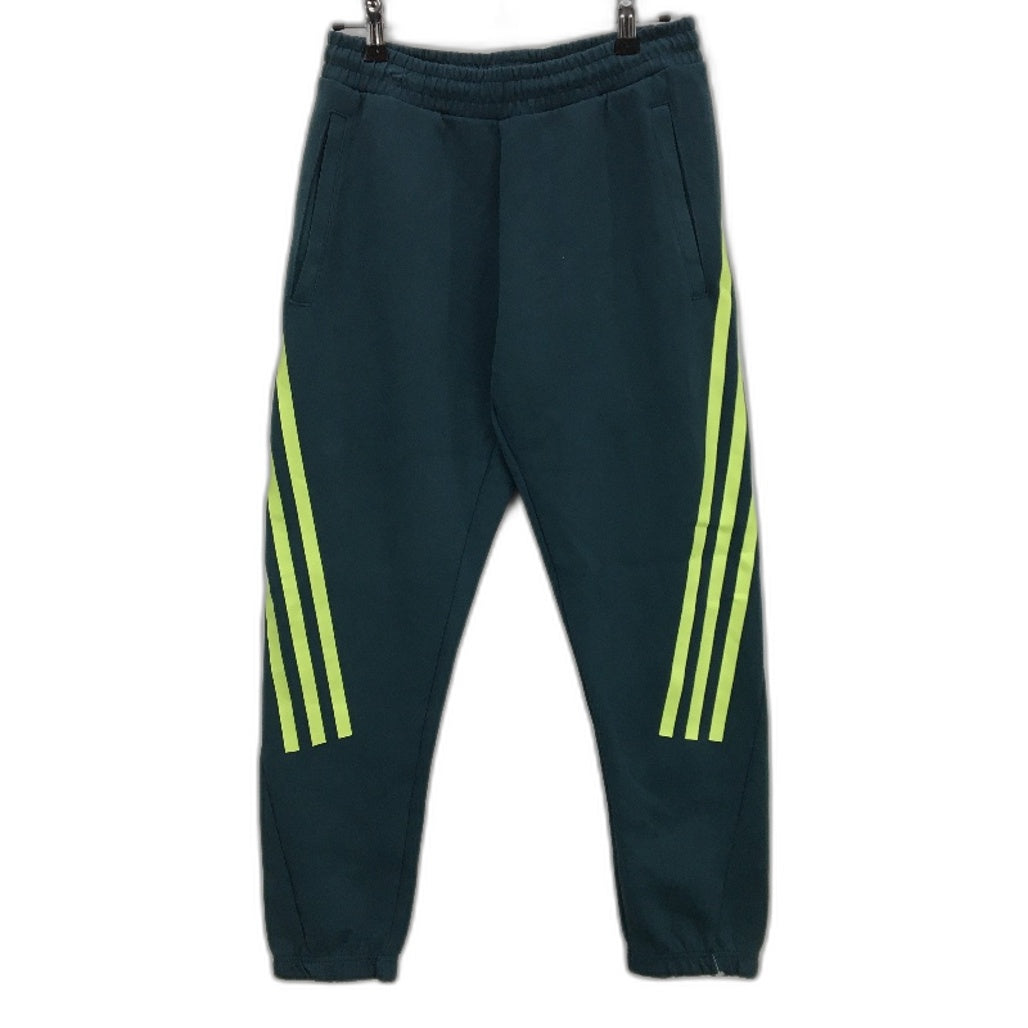 Adidas Pine Green 3 Stripes Tracksuit Pants Sweatpants Joggers Womens Size S