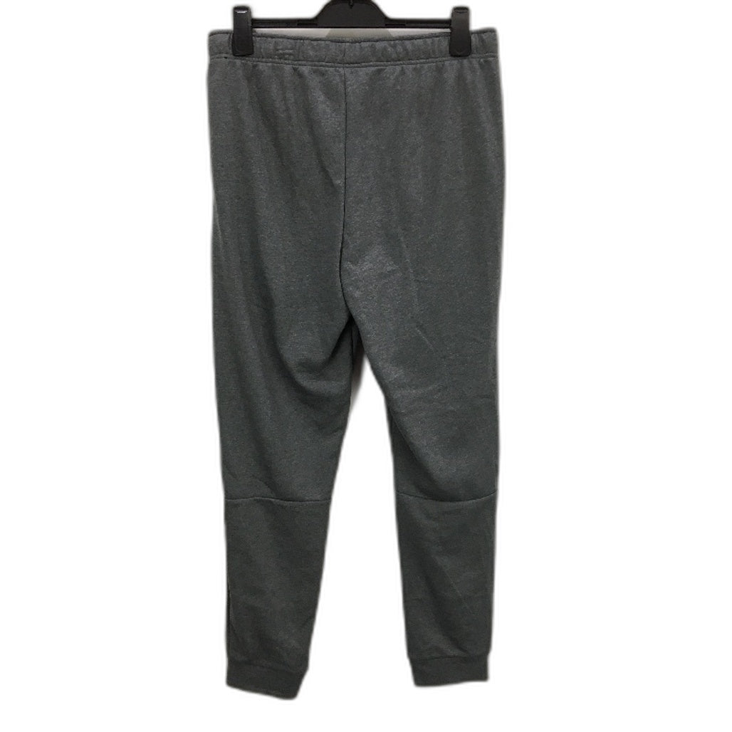 Nike DRI-FIT Grey Terry Lined Tracksuit Pants Sweatpants Joggers Mens Size L