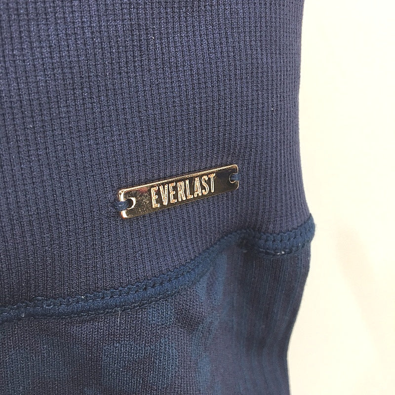 Everlast Purple Leopard Stretchy Tights Leggings Gym Yoga Workout Womens Size 10