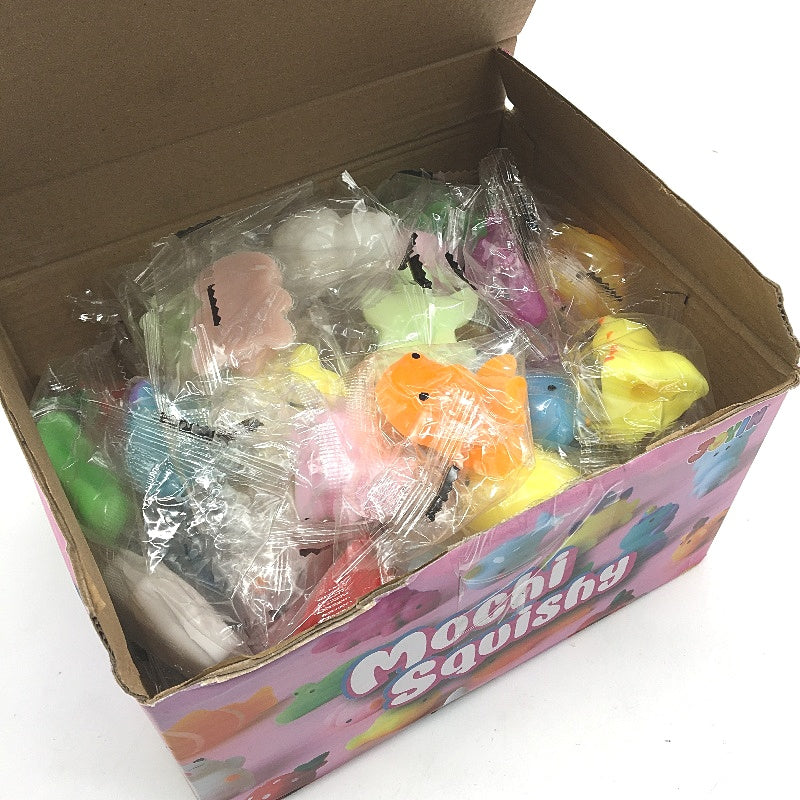 JOYIN 50PCS Kawaii Squishy Mochi Toys Party Favors Goodie Bags Prize Age 3+ NEW