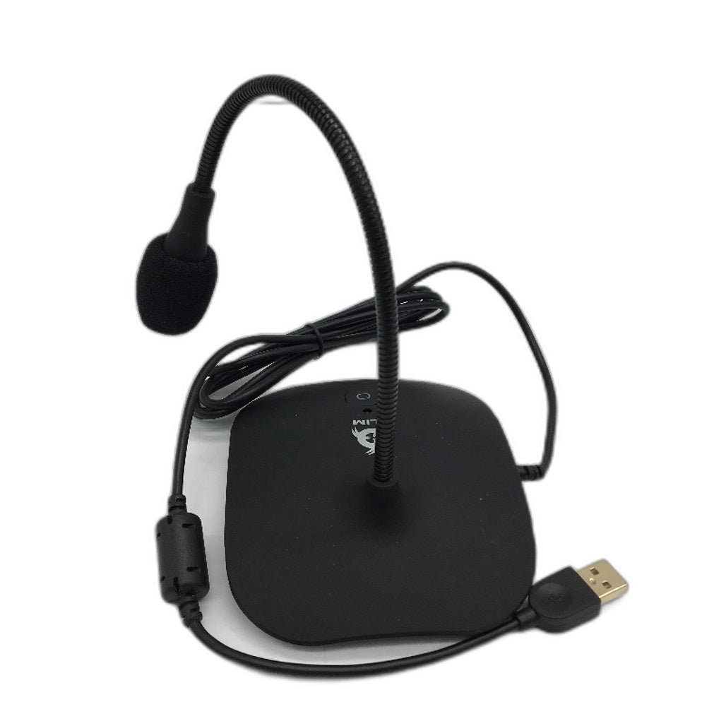 KLIM Talk USB Desk Computer PC Laptop Professional Microphone With Stand NEW