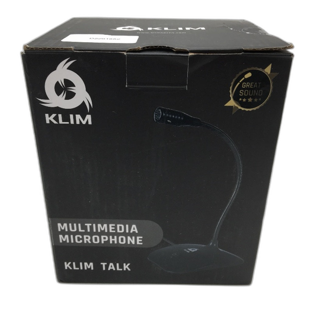 KLIM Talk USB Desk Computer PC Laptop Professional Microphone With Stand NEW