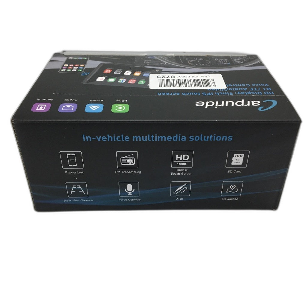 Carpuride W905 9 Touchscreen Wireless Carplay Android Car Stereo Dash Cam NEW