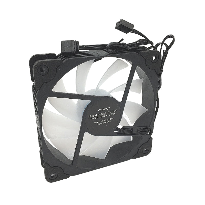VETROO V5 CPU Cooler Cooling Fan With 5 Heat Pipes RGB Lighting Low Noise NEW