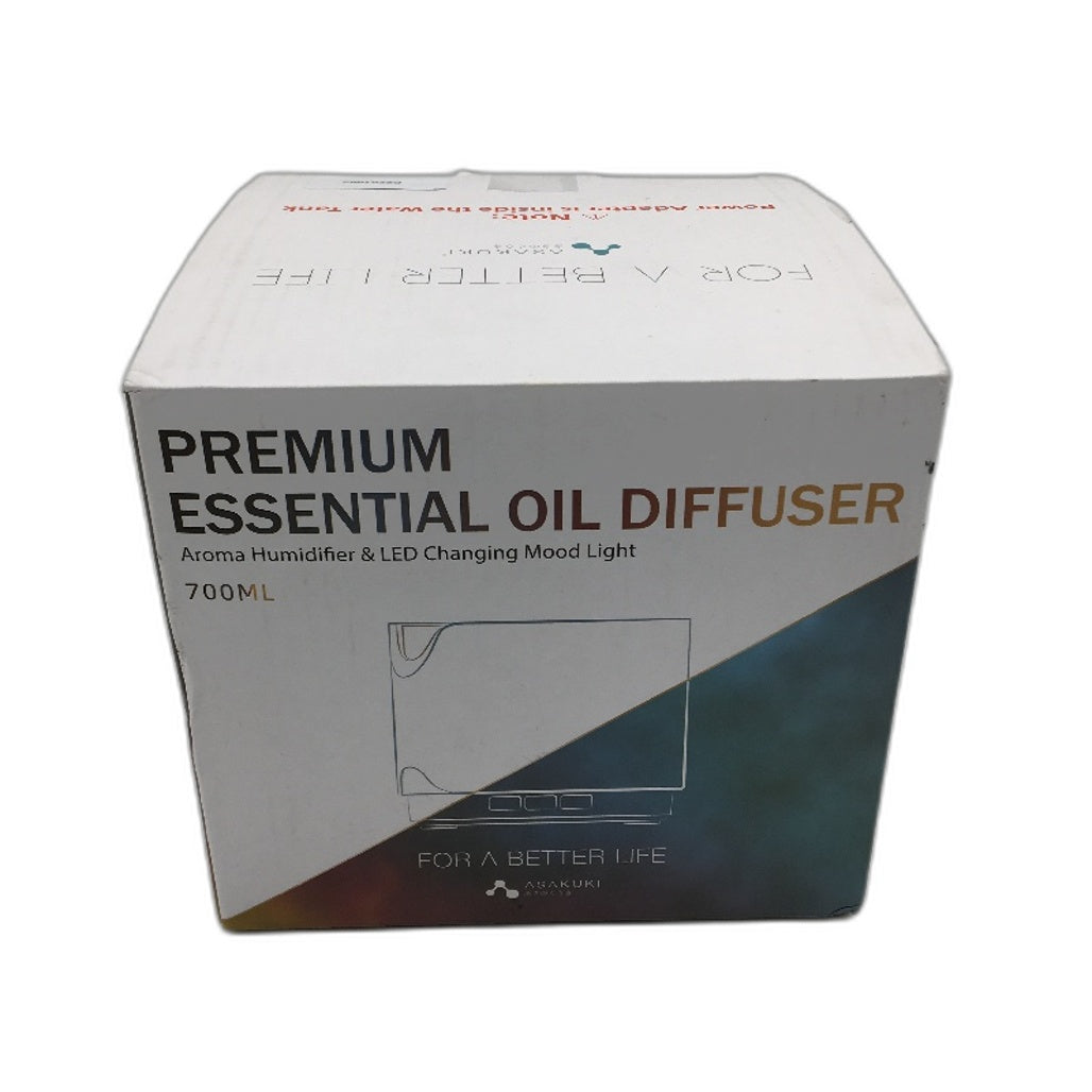 ASAKUKI 700ML Premium Essential Oil Diffuser Aroma Humidifier LED Mood Light NEW