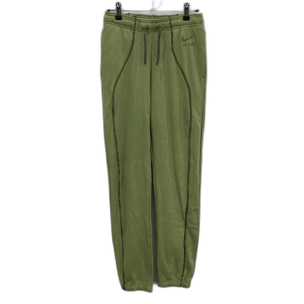 Nike Air Olive Green Lightweight Elastic Waist Track Casual Pants Ladies Size XS