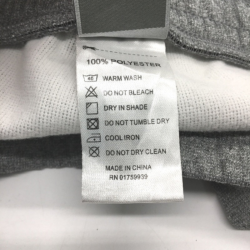 New Balance Grey Purple Accent Soft Lined Mid Rise Track Pants Ladies Size L