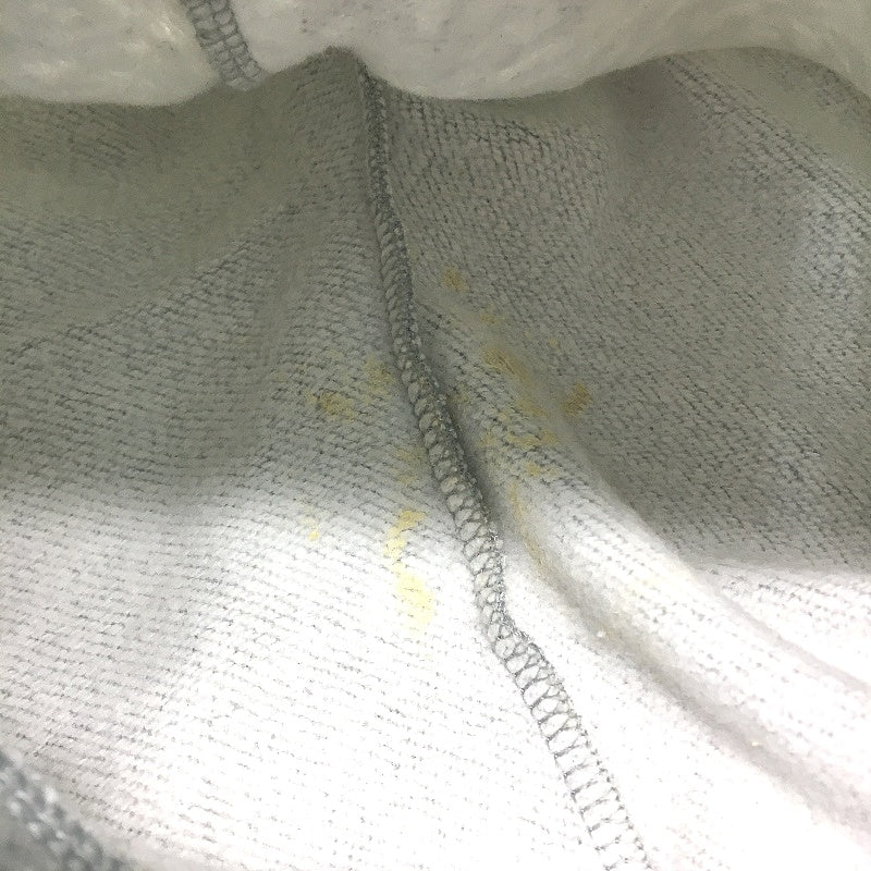 Nike Grey Marle Cotton Blend Fleece Lined Elastic Waist Track Pants Ladies Small