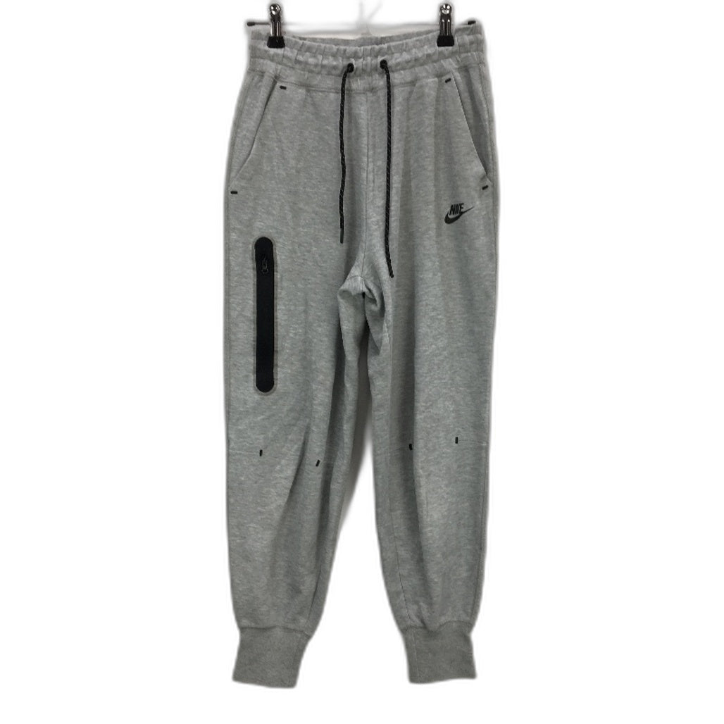 Nike Grey Cotton Blend Lightweight Elastic Waist Track Pants Ladies XS