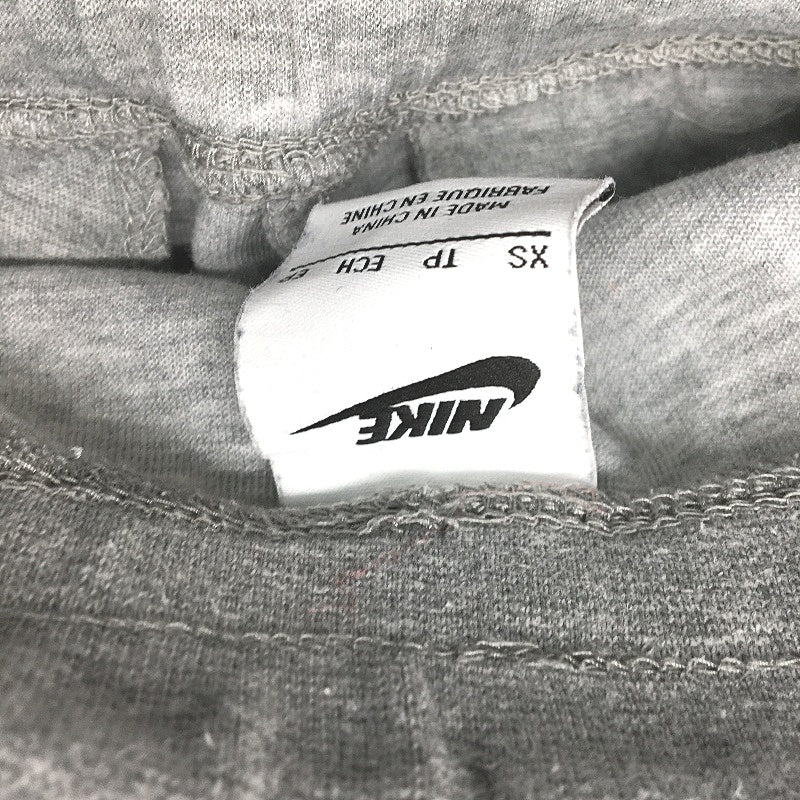 Nike Grey Cotton Blend Lightweight Elastic Waist Track Pants Ladies XS