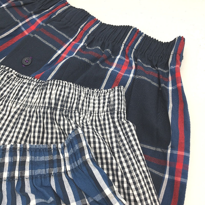 Mitch Dowd 3 Pack 100% Cotton Woven Checkered Boxers Set Mens Size S NEW