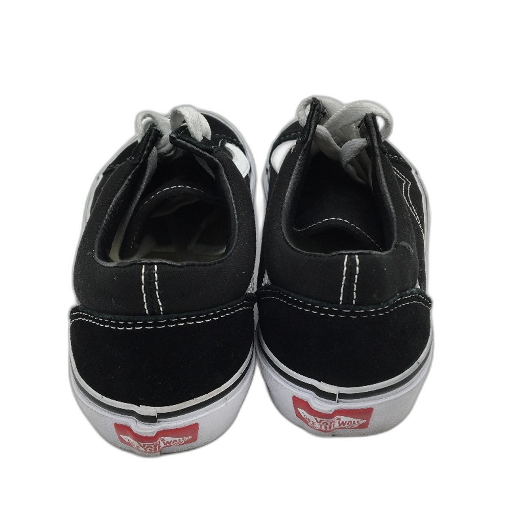 Vans Black Canvas & Suede Original Sk8tr Shoes Unisex EU 36.5 L6.5 M5